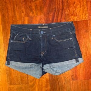 Abercrombie Low Rise Jean Shorts